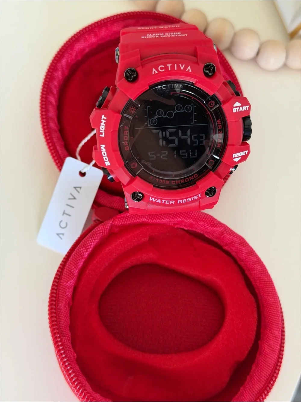 Invicta Activa Red Digital Chronograph Watch